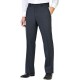 Pantalon gris anthracite coupe droite 50% laine anti-tache