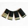 Epaulettes galonnées pour les uniformes de la Marine Marchande