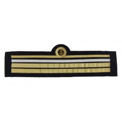 Tours de manche de veste d'uniforme Officier de port, grade Lieutenant 1ère Classe