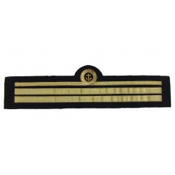 Tours de manche de veste d'uniforme Officier de port, grade Lieutenant 2ème Classe