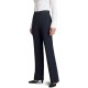 Pantalon femme Bleu Marine coupe classique 50% laine anti-tache
