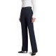 Pantalon femme Noir coupe classique 50% laine anti-tache