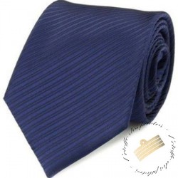 Cravate - Bleu marine - Unie