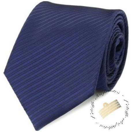 Cravate - Bleu marine - Unie