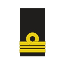 Tours de manche Lieutenant de Vaisseau 1ère Classe Marine Belge