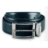 Ceinture Homme en cuir ajustable et réversible Noir - Marron